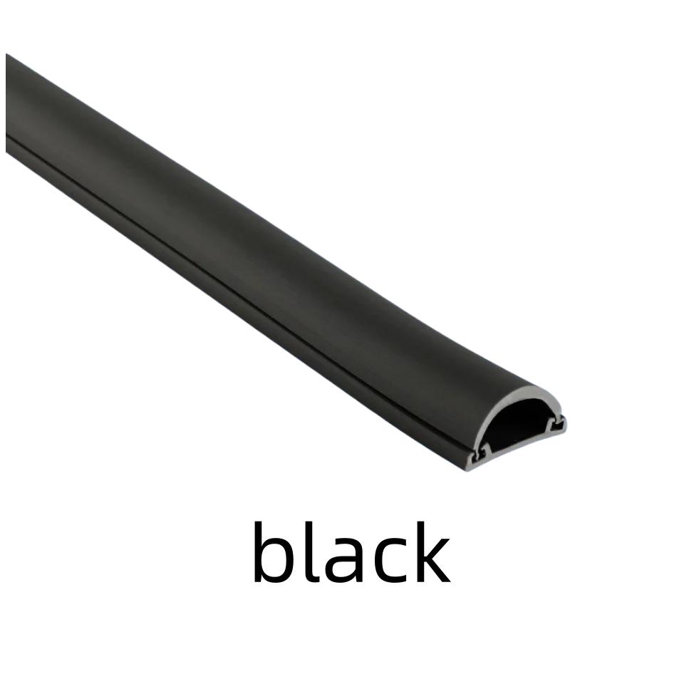 1PC 39.37/78.74in Self adhesive cable management system - indoor and outdoor soft PVC cable organizer floor trough 1m чорний
1PC 39.37/78.74in Self adhesive cable management system - indoor and outdoor soft PVC cable organizer floor trough 1m чорний