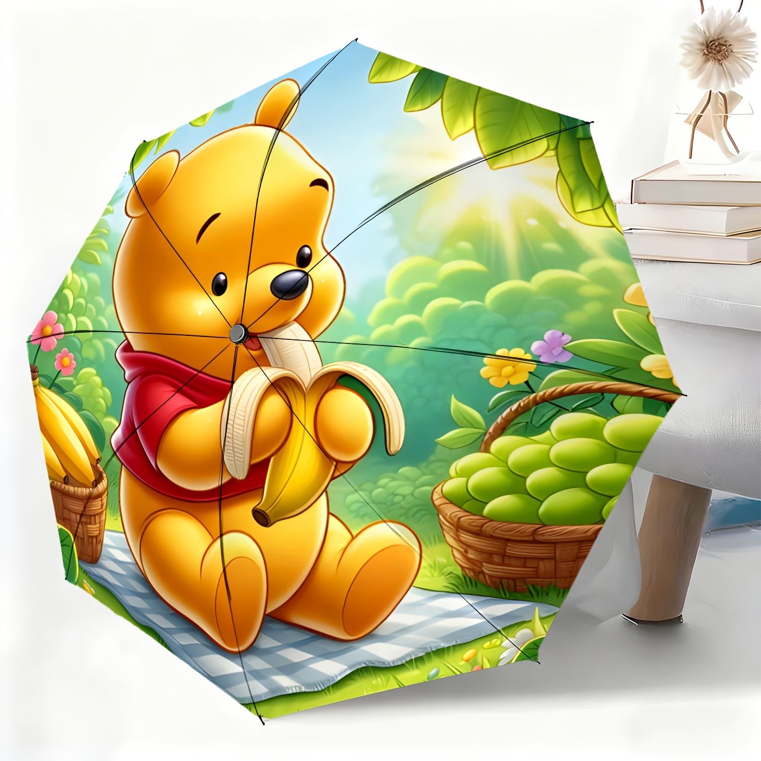 A Fully Automatic Umbrella Featuring The Disney-Authorized Winnie The Pooh Cartoon Character, Suitable for All Occasions As a (as the picture,Iron&8K)
A Fully Automatic Umbrella Featuring The Disney-Authorized Winnie The Pooh Cartoon Character, Suitable for All Occasions As a (as the picture,Iron&8K)