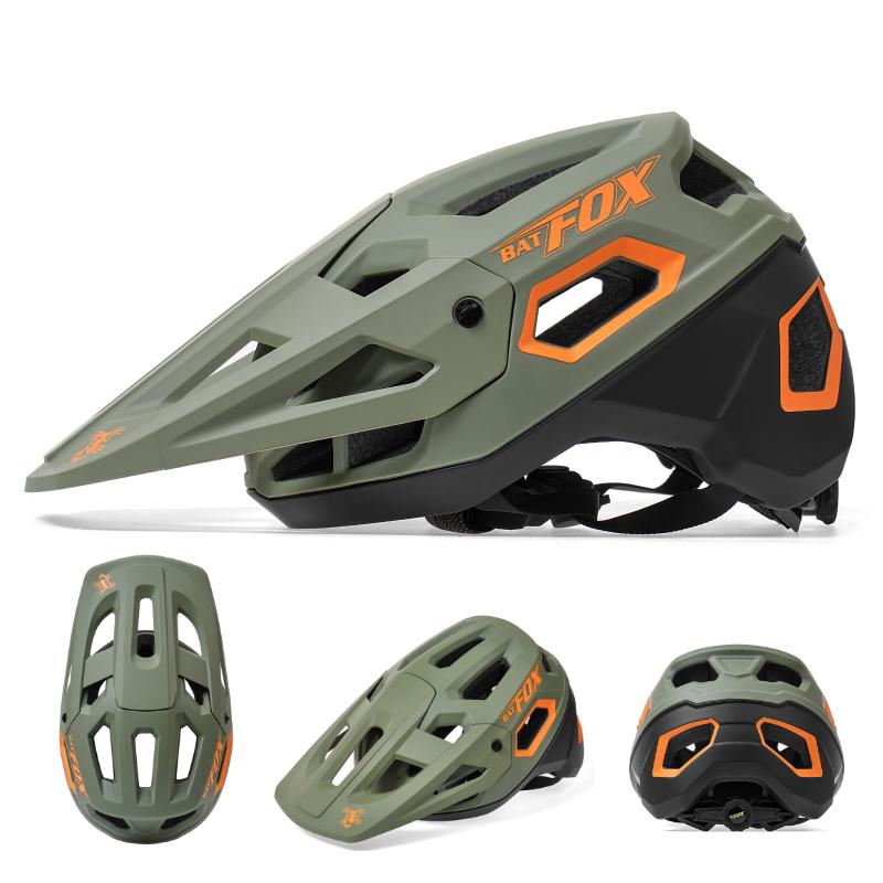 BATFOX Road MTB Helmet Cycling Helmet Casco Bike Safety Cap Sports Equipments Men Women Integrally-Molded MTB Bicycle Helmets L58-61CM
BATFOX Road MTB Helmet Cycling Helmet Casco Bike Safety Cap Sports Equipments Men Women Integrally-Molded MTB Bicycle Helmets L58-61CM