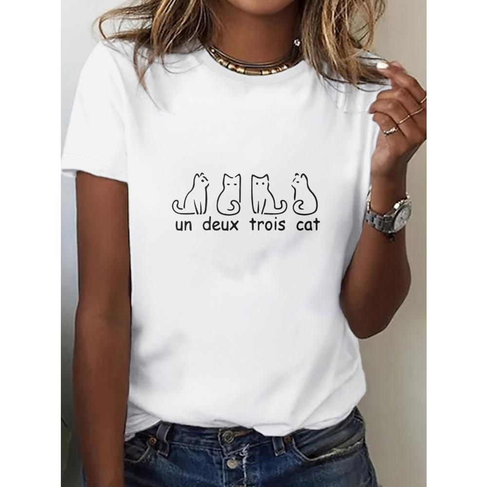 Funny Lazy Cat I m Not Lazy I m Just Short-sleeved T-shirt Korean Style Versatile Top Unisex Cute Cat Lover Graphic Casual Tee XL
Funny Lazy Cat I m Not Lazy I m Just Short-sleeved T-shirt Korean Style Versatile Top Unisex Cute Cat Lover Graphic Casual Tee XL