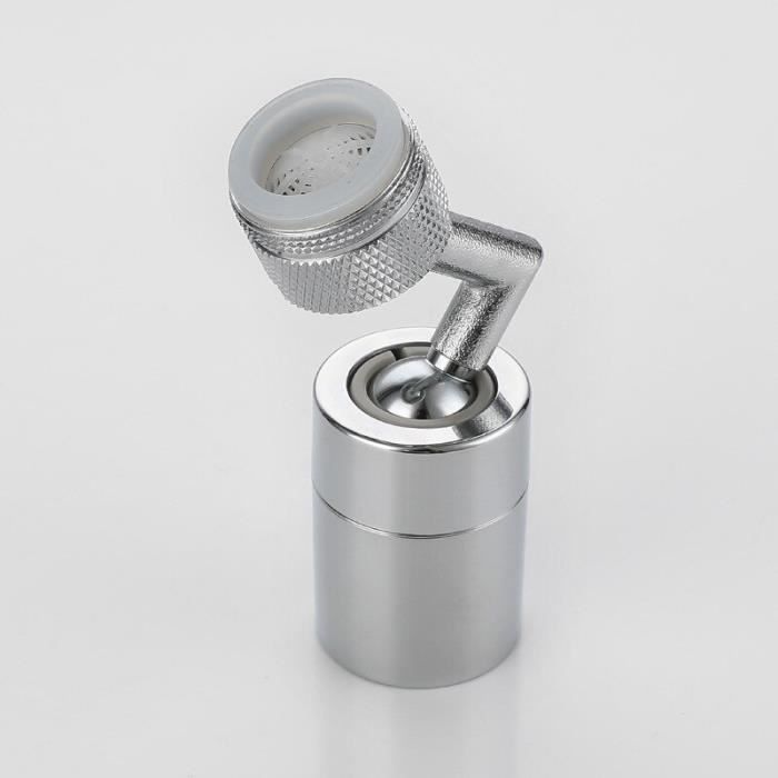 Universal 720-degree rotating adapter for kitchen and bathroom faucet - Type WHITE
Universal 720-degree rotating adapter for kitchen and bathroom faucet - Type WHITE