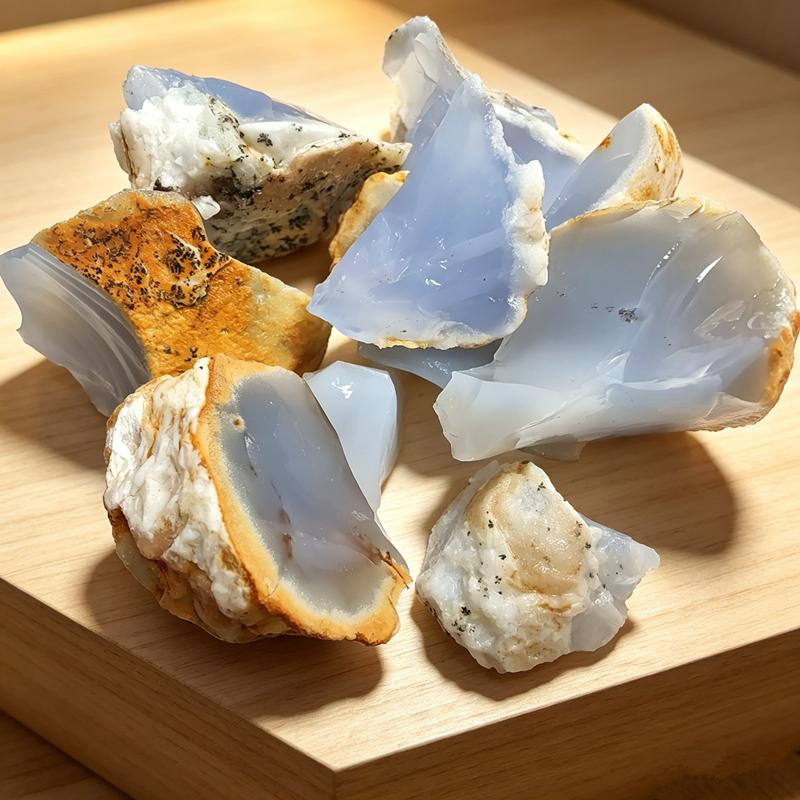 90-100g Natural Blue Chalcedony Stone Rough Agate Mineral Specimen For Jewelry Making DIY Bracelets Home Decoration Stone 2-4cm синій
90-100g Natural Blue Chalcedony Stone Rough Agate Mineral Specimen For Jewelry Making DIY Bracelets Home Decoration Stone 2-4cm синій