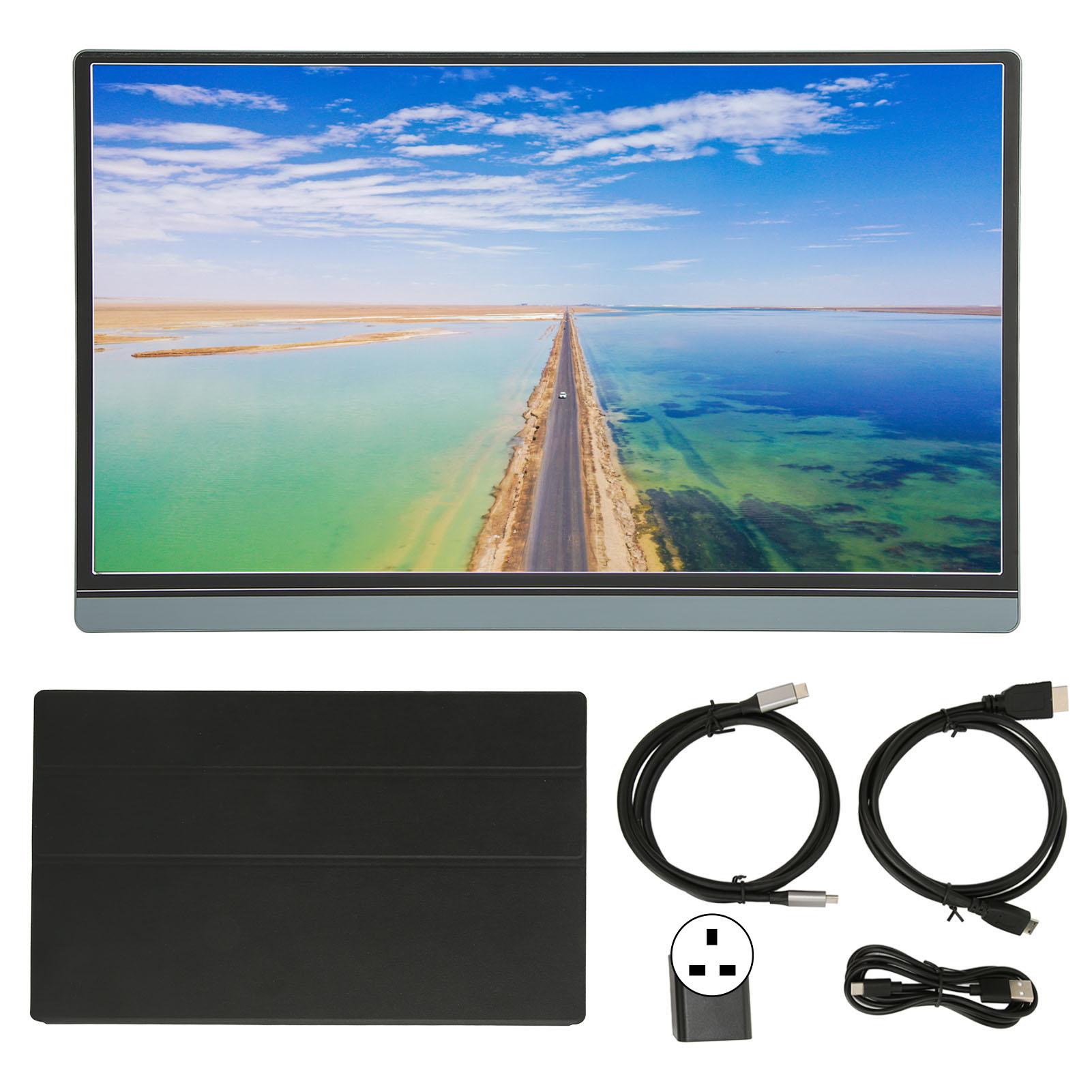 15,6-дюймовый портативный монитор FHD IPS 1080P с двумя динамиками, портативный игровой монитор, удлинитель экрана ноутбука UK Plug
15,6-дюймовый портативный монитор FHD IPS 1080P с двумя динамиками, портативный игровой монитор, удлинитель экрана ноутбука UK Plug