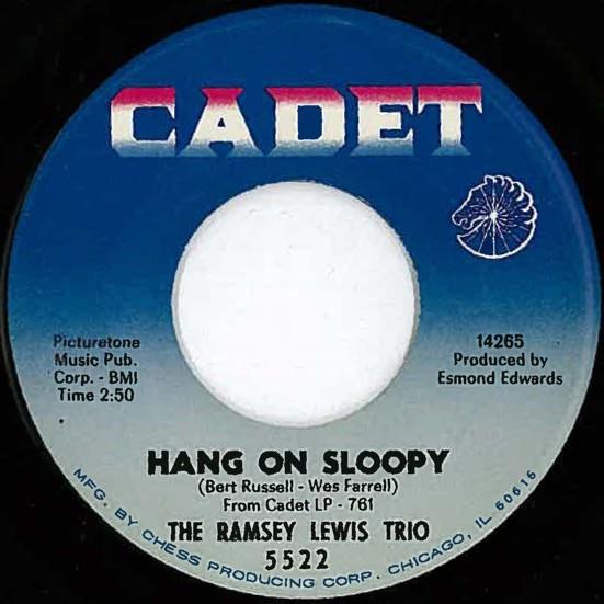 7inch Record RAMSEY LEWIS TRIO - Hang On Sloopy / Movin Easy 5522 Cadet 1965 US Jazz Used
7inch Record RAMSEY LEWIS TRIO - Hang On Sloopy / Movin Easy 5522 Cadet 1965 US Jazz Used
