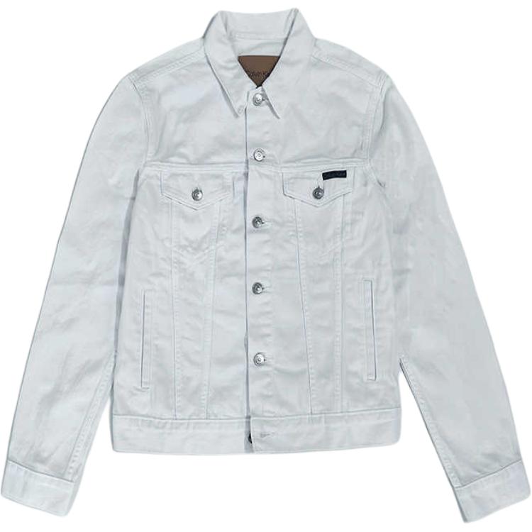 Calvin Klein Solid Color Simple Comfortable Polo Collar Long Sleeve Denim Jacket Men jackets White 40BP783-100 M
Calvin Klein Solid Color Simple Comfortable Polo Collar Long Sleeve Denim Jacket Men jackets White 40BP783-100 M