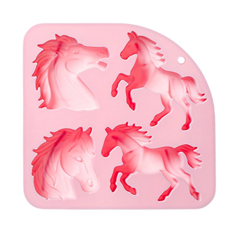 New Horse Mold Silicone 4 Cavity 3D Horse Themed Baking Mould Tray For Party Chocolate Cake Topper Dessert Mousse Pastry рожевий
New Horse Mold Silicone 4 Cavity 3D Horse Themed Baking Mould Tray For Party Chocolate Cake Topper Dessert Mousse Pastry рожевий