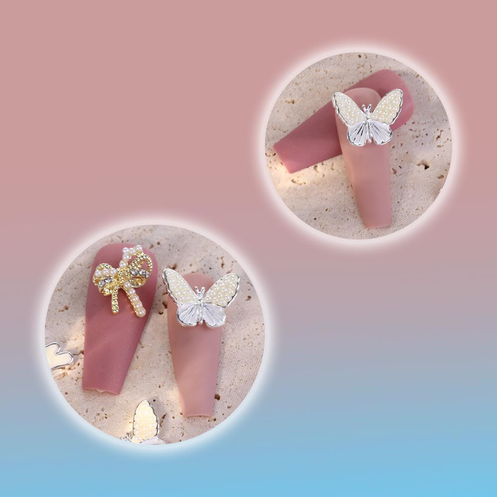 Nail Jewelry Butterfly Nail Rhinestones Nail Ornaments 3D Nail Art Decoration Manicure Accessories 3
Nail Jewelry Butterfly Nail Rhinestones Nail Ornaments 3D Nail Art Decoration Manicure Accessories 3
