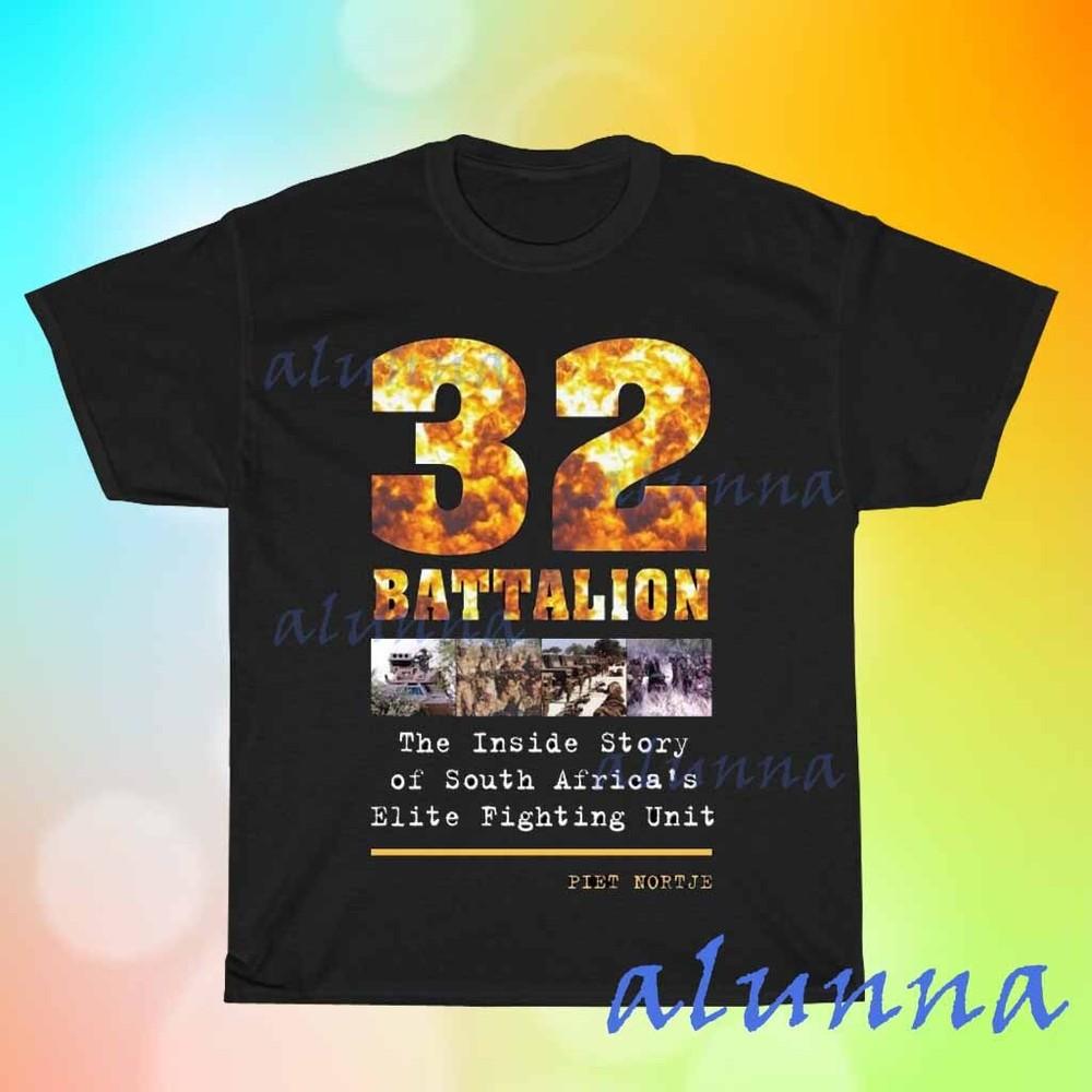 New Buffalo 32 Battalion South African Men s Black T-shirt 1 Funny Size S to 5XL 4XL
New Buffalo 32 Battalion South African Men s Black T-shirt 1 Funny Size S to 5XL 4XL
