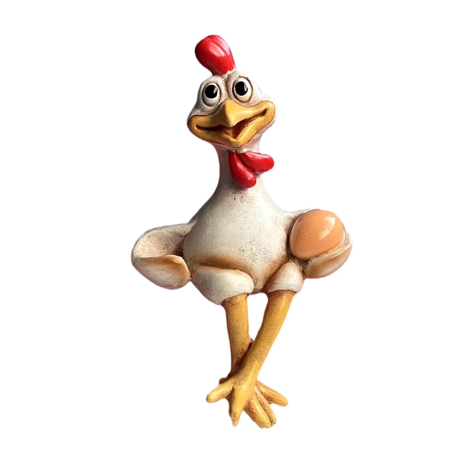 Funny Rooster Figurine Creative Resin Animal Sculpture For Yard Chicken Sculpture Home Decoration Ornament белый
Funny Rooster Figurine Creative Resin Animal Sculpture For Yard Chicken Sculpture Home Decoration Ornament белый