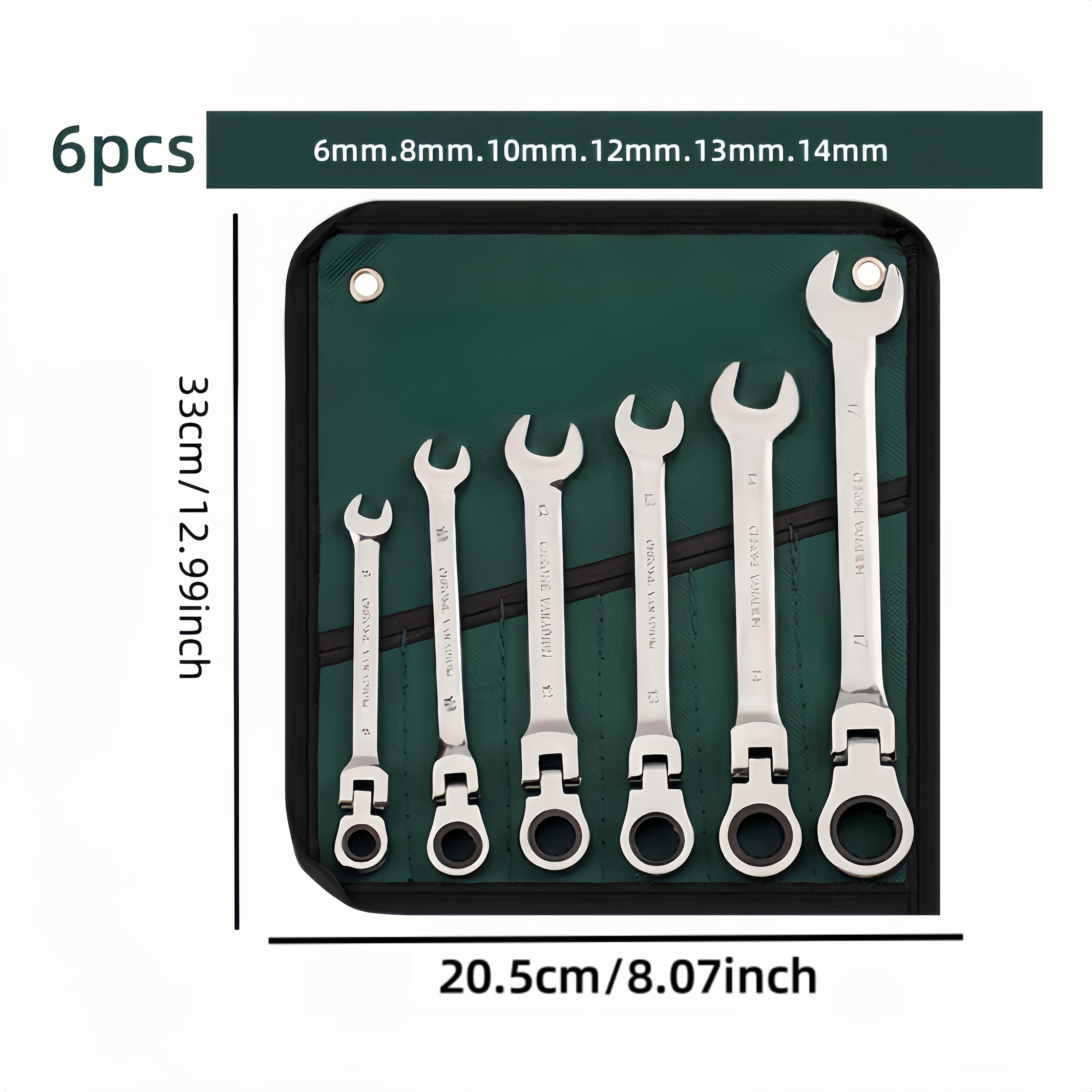 1Set Industrial Adjustable Ratchet Wrench Set Complete Chrome Vanadium Steel Quick Release Torx Head for Heavy Duty
1Set Industrial Adjustable Ratchet Wrench Set Complete Chrome Vanadium Steel Quick Release Torx Head for Heavy Duty