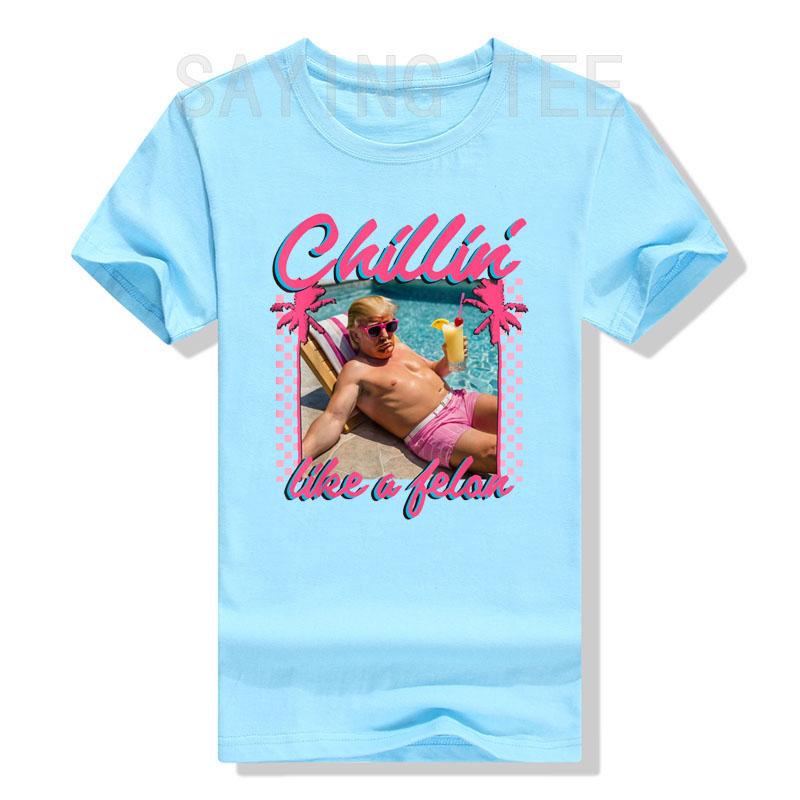 MAGA Shirt Funny Chillin Like A Felon MAGA 2024 T-Shirt Summer Fashion Holiday Vacation Clothes Men s Fashion Graphic Tee Tops 4XL
MAGA Shirt Funny Chillin Like A Felon MAGA 2024 T-Shirt Summer Fashion Holiday Vacation Clothes Men s Fashion Graphic Tee Tops 4XL