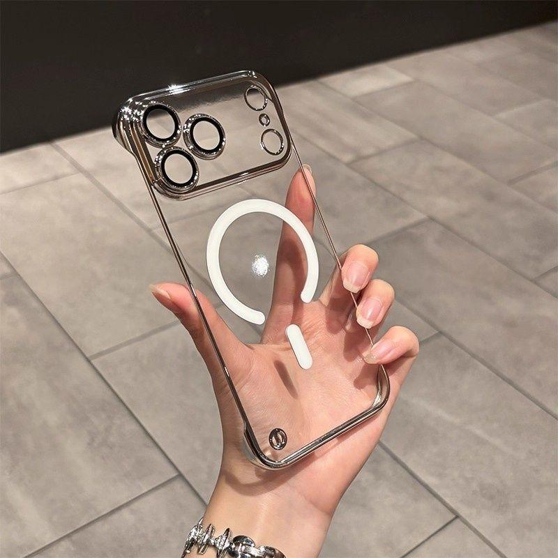Ultra-thin Magnetic Bezel-less Case for iPhone 17 Pro Max - Transparent with Lens Film iPhone 16
Ultra-thin Magnetic Bezel-less Case for iPhone 17 Pro Max - Transparent with Lens Film iPhone 16