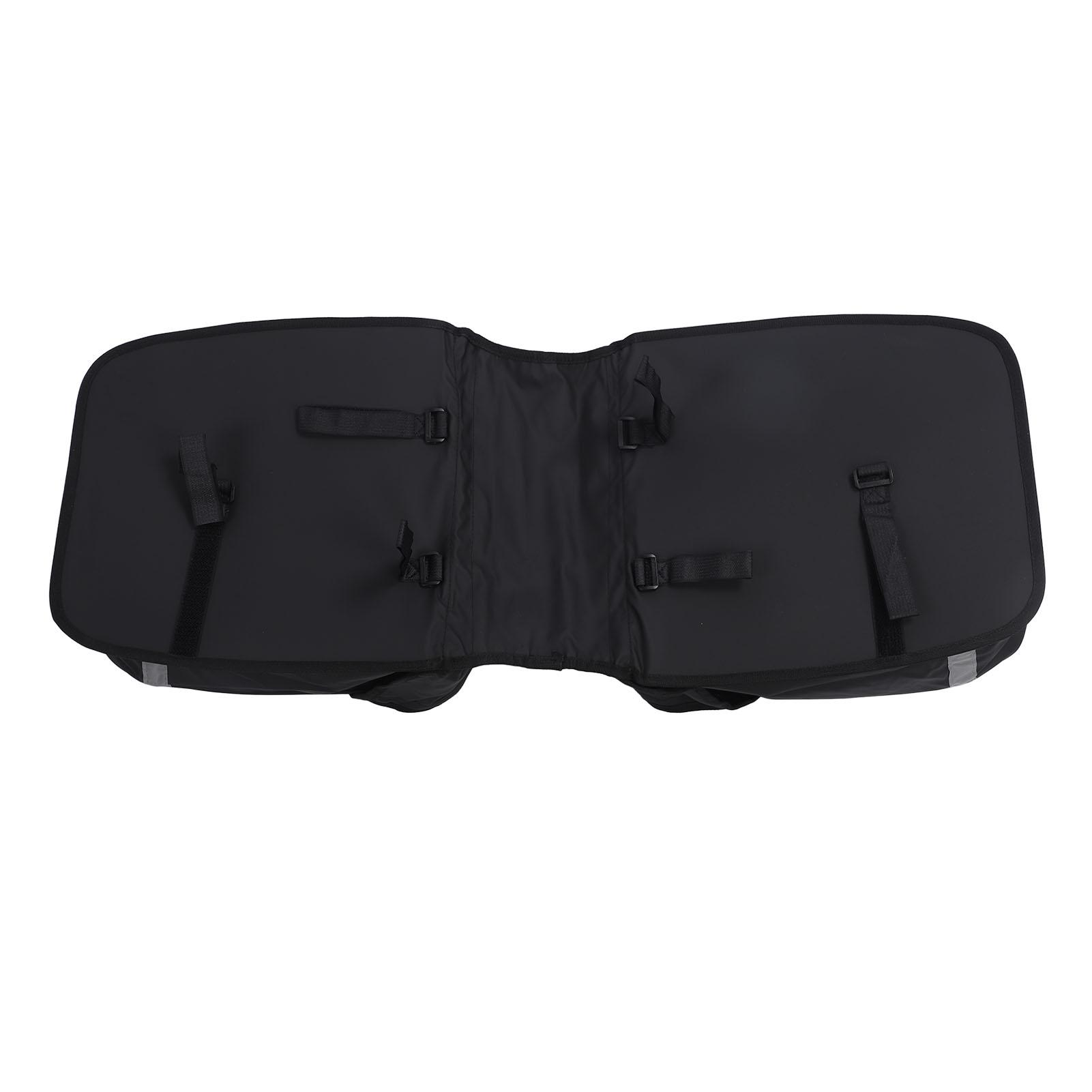 34L Bike Rear Seat Bag Waterproof Double Side Bicycle Saddle Bag with Reflective Strips for Bicycle Night Riding Cycling Black
34L Bike Rear Seat Bag Waterproof Double Side Bicycle Saddle Bag with Reflective Strips for Bicycle Night Riding Cycling Black