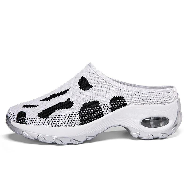 Flying Weave Cushioning Plattorm Walking Sneakers Ladies Non-Slip Size 35-42 Women Summer Half Slippers Breathable Casual Shoes 35
Flying Weave Cushioning Plattorm Walking Sneakers Ladies Non-Slip Size 35-42 Women Summer Half Slippers Breathable Casual Shoes 35