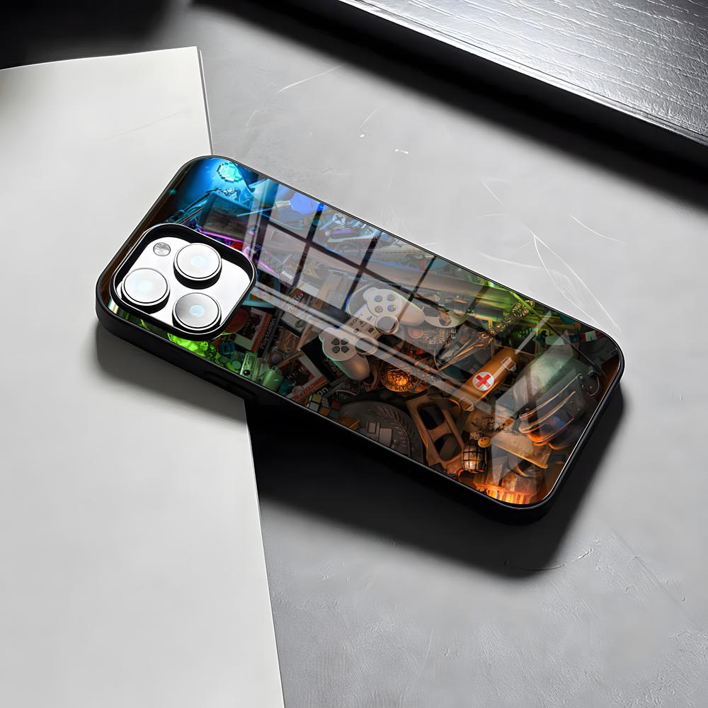 Игровой чехол для телефона IPhone 17 Pro Max 15 Pro 16 14 Plus 12 13 Mini 11 Pro Ударопрочный стеклянный чехол iPhone14 ProMax
Игровой чехол для телефона IPhone 17 Pro Max 15 Pro 16 14 Plus 12 13 Mini 11 Pro Ударопрочный стеклянный чехол iPhone14 ProMax
