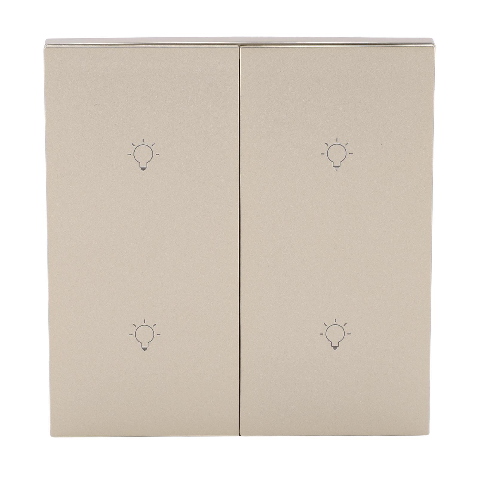 4-клавишный интеллектуальный выключатель света для Tuya для телефона ZigBee Голосовое управление синхронизацией Ручное беспроводное управление Сцена
4-клавишный интеллектуальный выключатель света для Tuya для телефона ZigBee Голосовое управление синхронизацией Ручное беспроводное управление Сцена