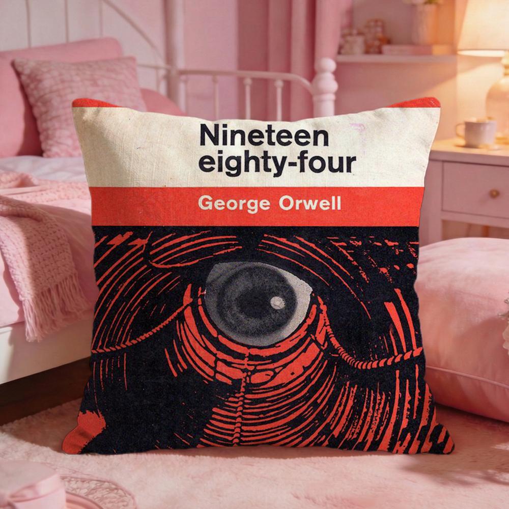 Nineteen FightyFour Cushion Cover Premium Comfort Reversible Pillow Cove Two In One Design For Any Room Car Interior 30X30cm
Nineteen FightyFour Cushion Cover Premium Comfort Reversible Pillow Cove Two In One Design For Any Room Car Interior 30X30cm