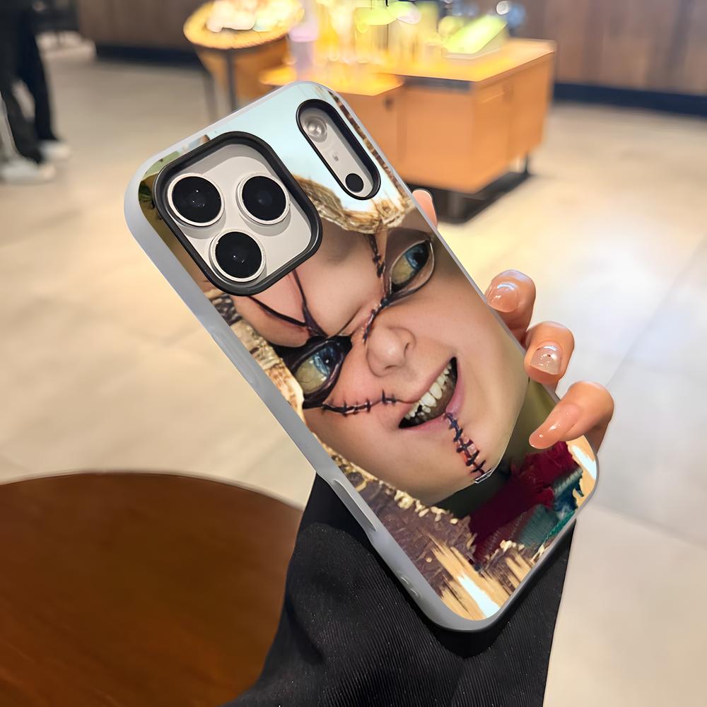 Chucky Doll Horror Movie Phone Case For IPhone 17 Air 16 E 15 14 Plus 13 12 11 Pro Max Jelly 2 In 1 Protective Case iPhone17 Pro Max
Chucky Doll Horror Movie Phone Case For IPhone 17 Air 16 E 15 14 Plus 13 12 11 Pro Max Jelly 2 In 1 Protective Case iPhone17 Pro Max