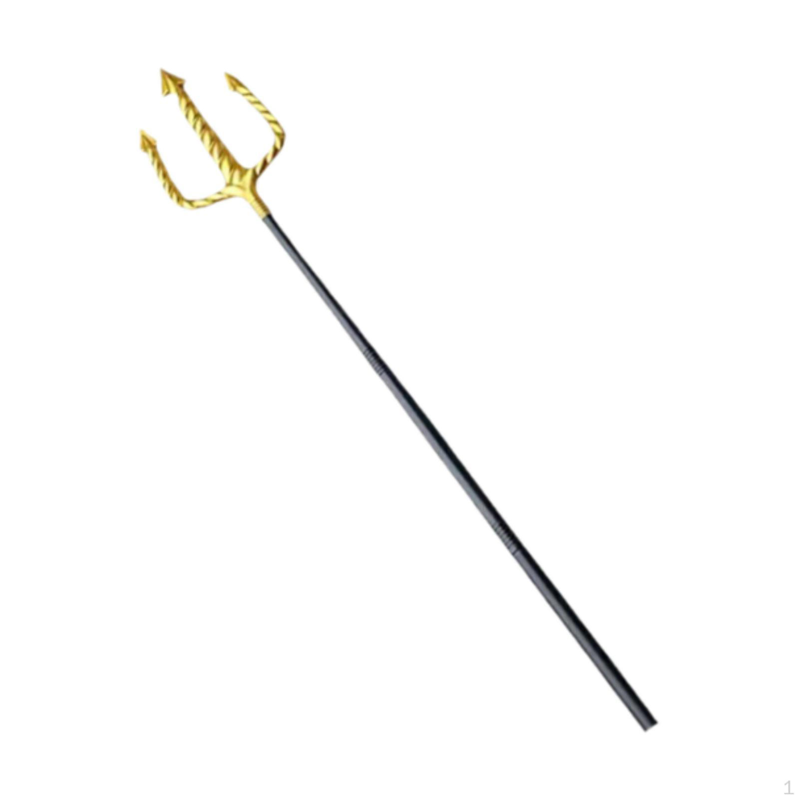 48 Inch Trident Prop for Halloween Events And Cosplay Activities чёрный
48 Inch Trident Prop for Halloween Events And Cosplay Activities чёрный