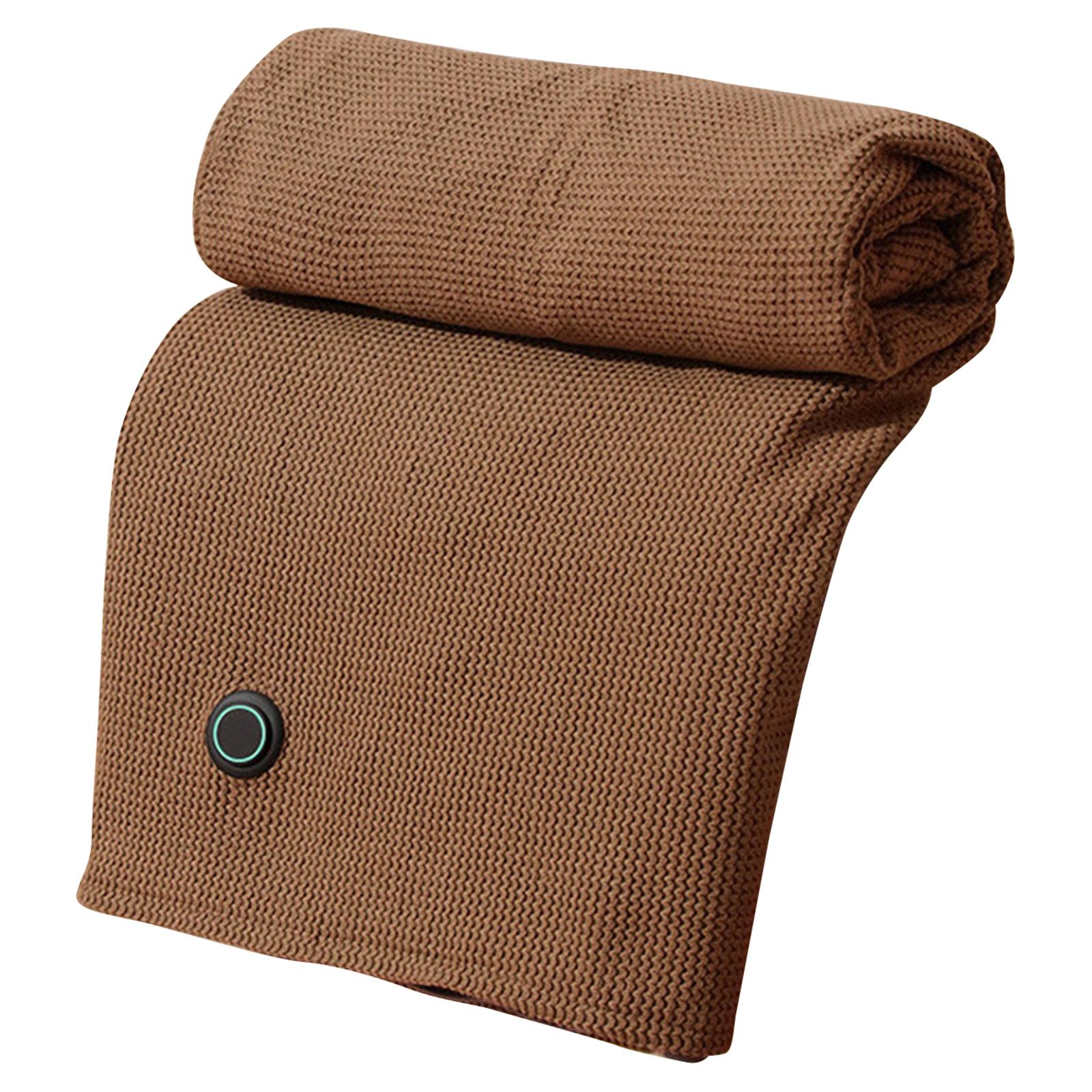 Wearable USB Electric Heated Blanket Heating Electric Blanket Shawl USB Heated Blanket Shawl for Home Office кавовий
Wearable USB Electric Heated Blanket Heating Electric Blanket Shawl USB Heated Blanket Shawl for Home Office кавовий