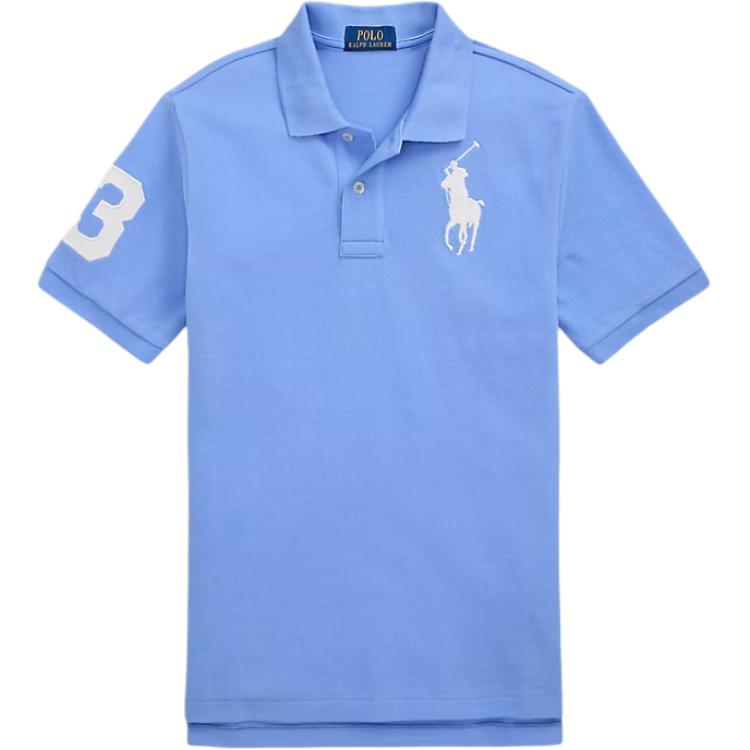 Polo Ralph Lauren Футболка поло с принтом логотипа в виде букв Прямой крой Футболка с коротким рукавом Детский топ Небесно-голубой 323703635-108 XL
Polo Ralph Lauren Футболка поло с принтом логотипа в виде букв Прямой крой Футболка с коротким рукавом Детский топ Небесно-голубой 323703635-108 XL