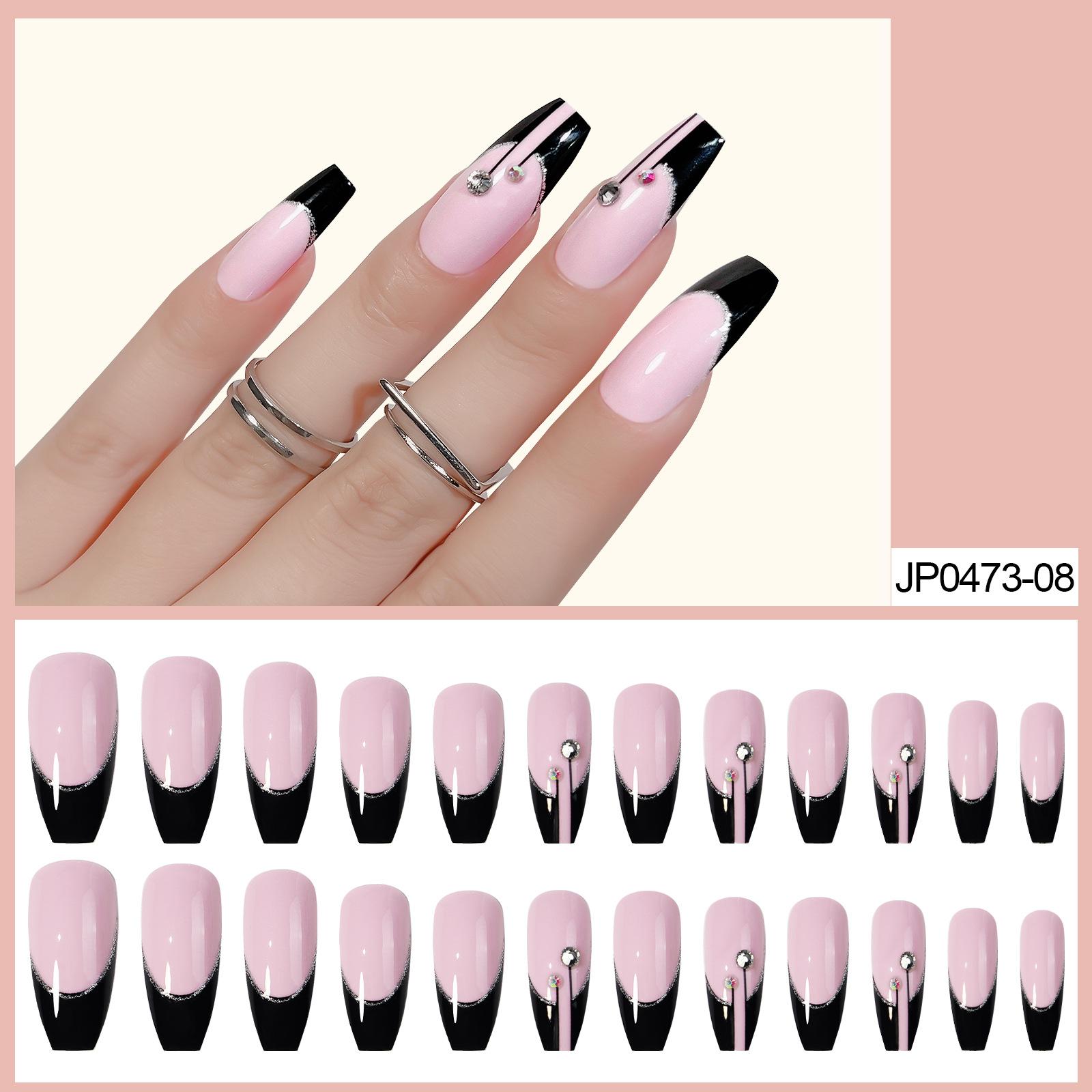 New Trapezoidal Wearable Armor Long Scratch-free Sticker Diamond Nail Patch Extension Fingernail Patch Semi-pattern
New Trapezoidal Wearable Armor Long Scratch-free Sticker Diamond Nail Patch Extension Fingernail Patch Semi-pattern