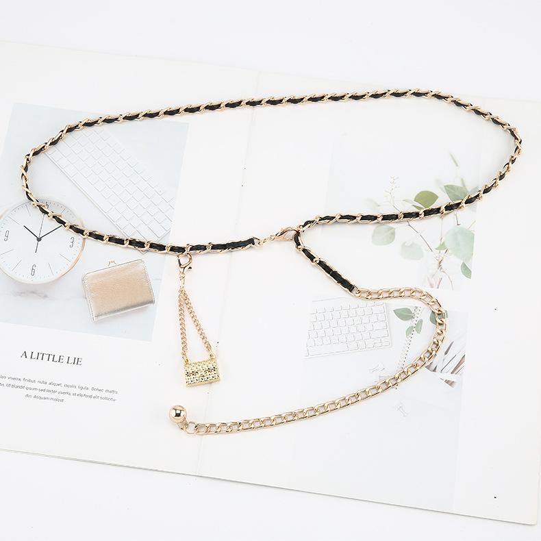 Металлическая цепочка на талию Женская Xiaoxiangfeng Тренд Аксессуары Юбка Цепочка для тела Свитер Костюм Пояс
Металлическая цепочка на талию Женская Xiaoxiangfeng Тренд Аксессуары Юбка Цепочка для тела Свитер Костюм Пояс