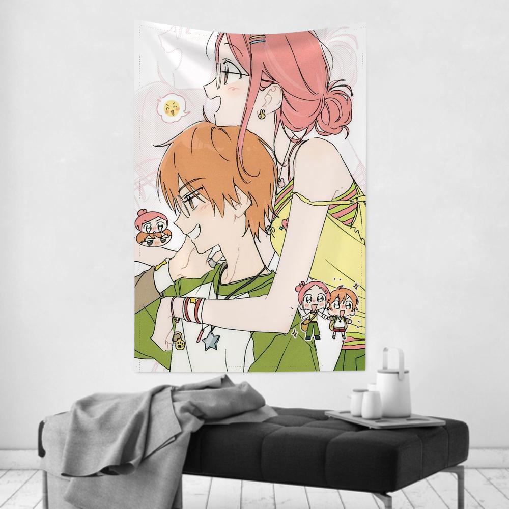 Lovely Complex Anime Tapestry Adorable anime design doubles as wall cloth party backdrop room decor fits rooms soft vib 74x94cm(29x37in)
Lovely Complex Anime Tapestry Adorable anime design doubles as wall cloth party backdrop room decor fits rooms soft vib 74x94cm(29x37in)