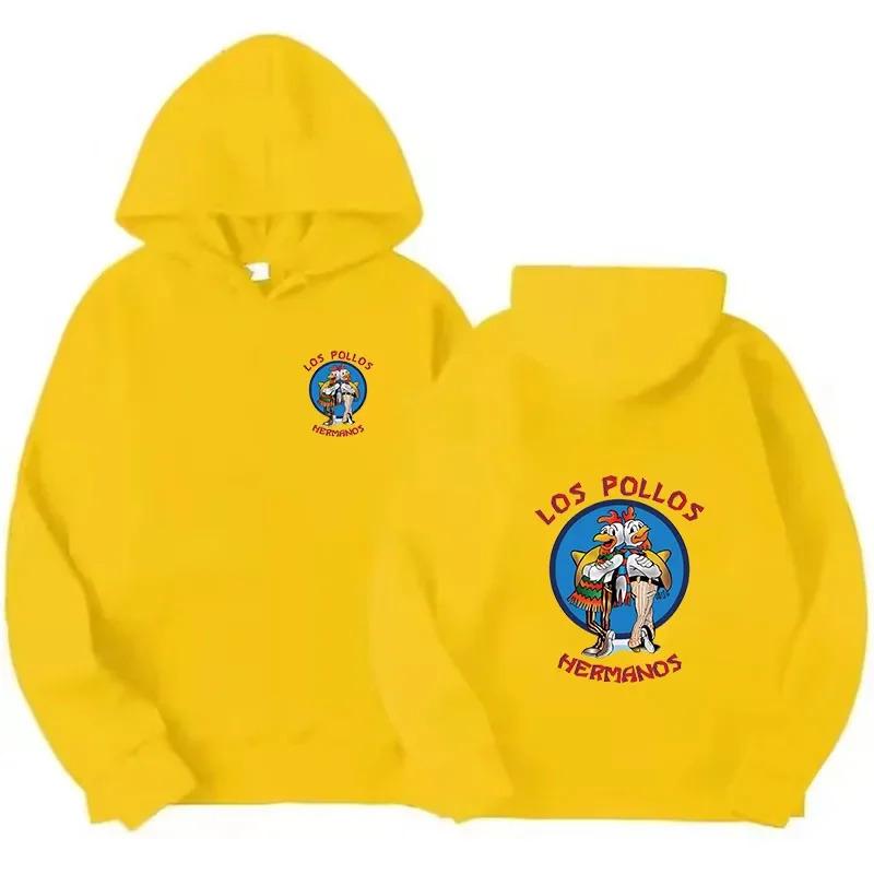 Осінь/Зима Худі Breaking Bad Los Pollos Hermanos Брати-Курчата З принтом Мода для Чоловіків/Жінок Повсякденний Спортивний Одяг 3XL
Осінь/Зима Худі Breaking Bad Los Pollos Hermanos Брати-Курчата З принтом Мода для Чоловіків/Жінок Повсякденний Спортивний Одяг 3XL