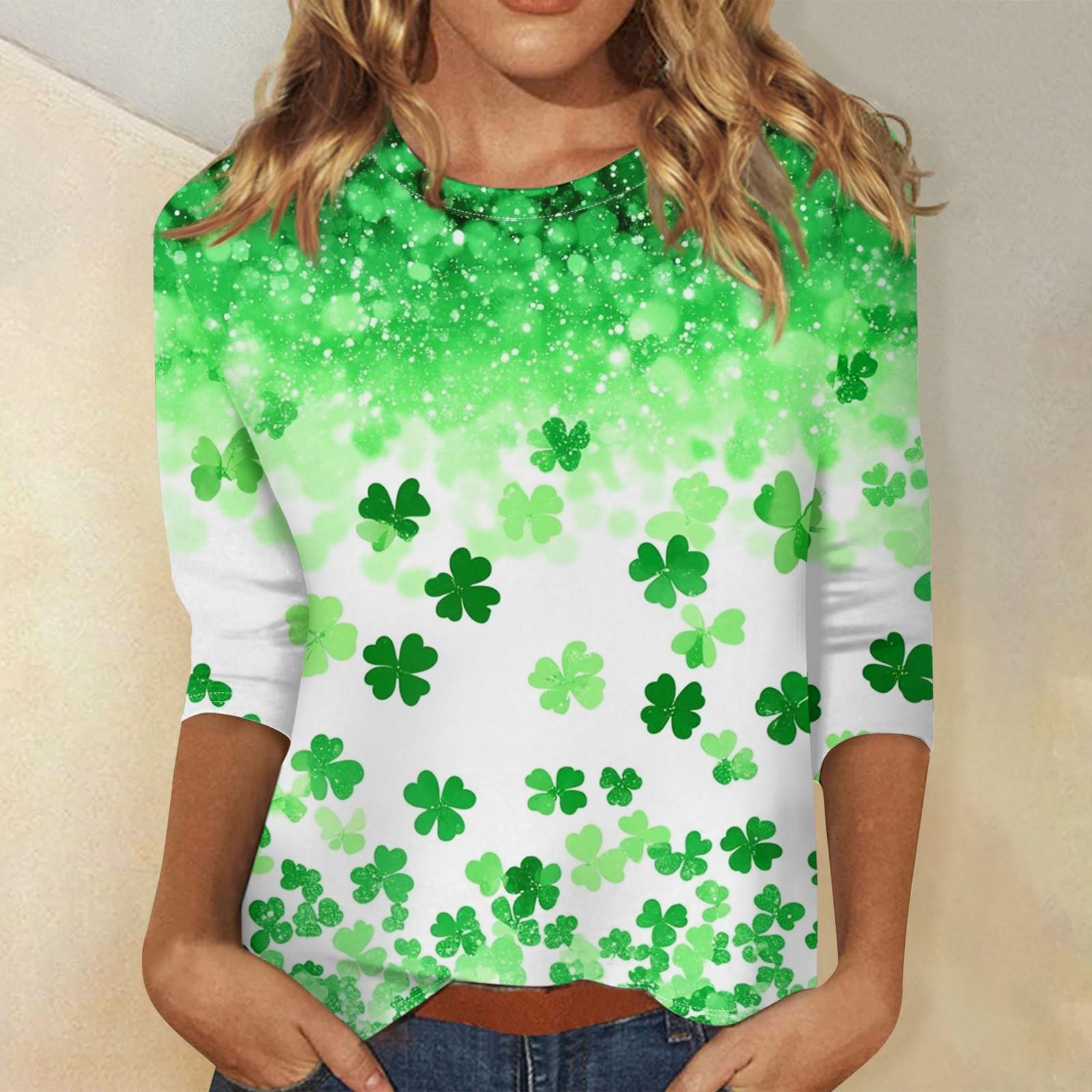 Женская модная повседневная свободная футболка с круглым вырезом и рукавами 3/4 с принтом, женский топ XL
Женская модная повседневная свободная футболка с круглым вырезом и рукавами 3/4 с принтом, женский топ XL