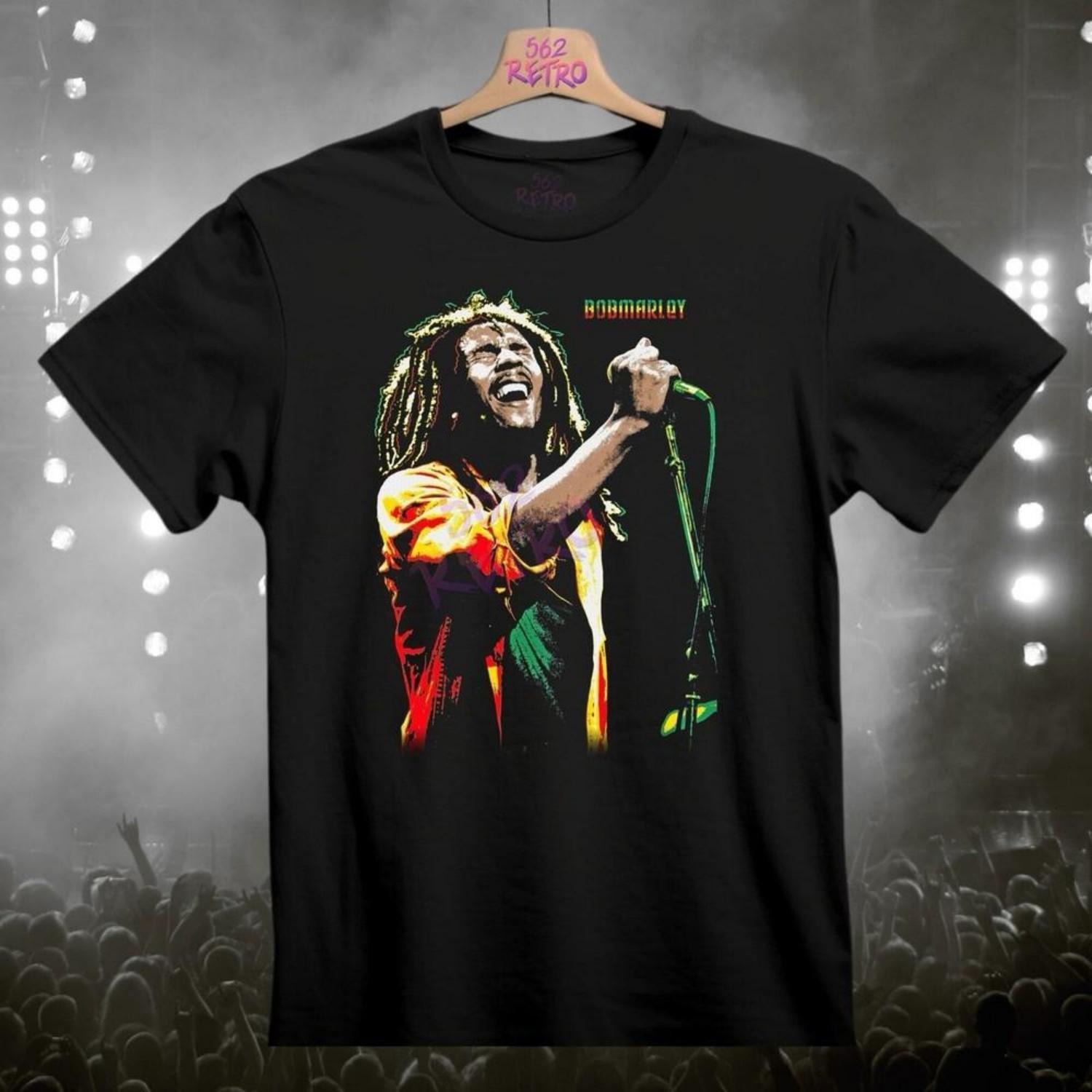 Bob Marley One Love Reggae Band TShirt Black S3XL Unisex T-Shirt(1) XXXXXL чорний
Bob Marley One Love Reggae Band TShirt Black S3XL Unisex T-Shirt(1) XXXXXL чорний