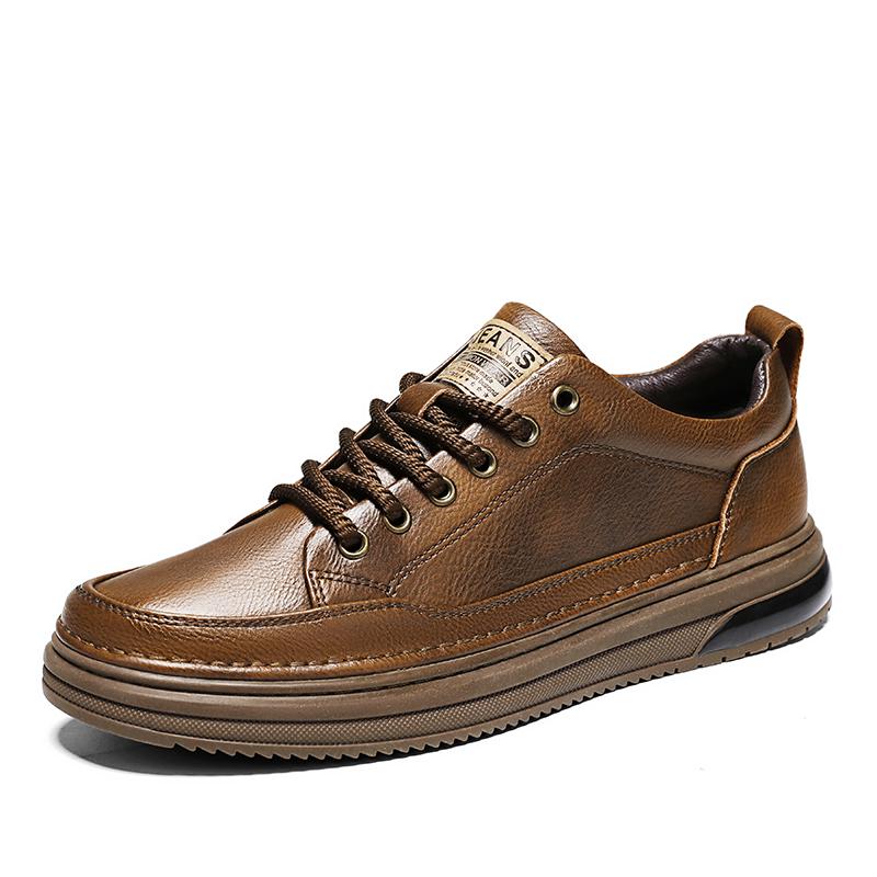 Роскошные мужские туфли на толстой подошве из натуральной кожи, модная воздушная подушка, модный деловой стиль, высококачественная повседневная обувь, новый стиль 44 коричневый
Роскошные мужские туфли на толстой подошве из натуральной кожи, модная воздушная подушка, модный деловой стиль, высококачественная повседневная обувь, новый стиль 44 коричневый