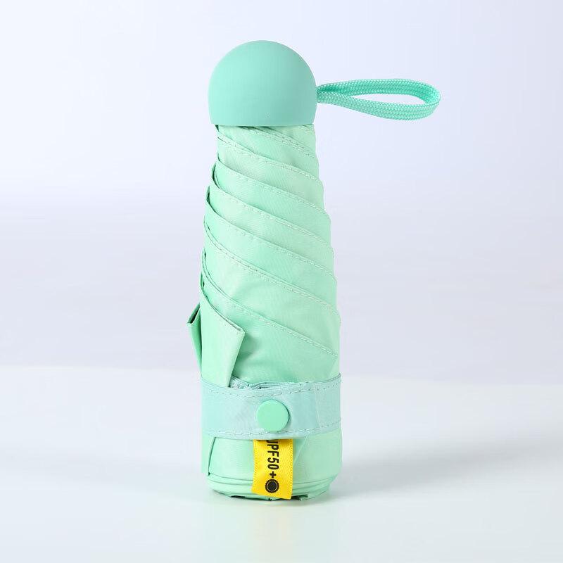 Mint Green Compact UV Protection Capsule Umbrella
Mint Green Compact UV Protection Capsule Umbrella