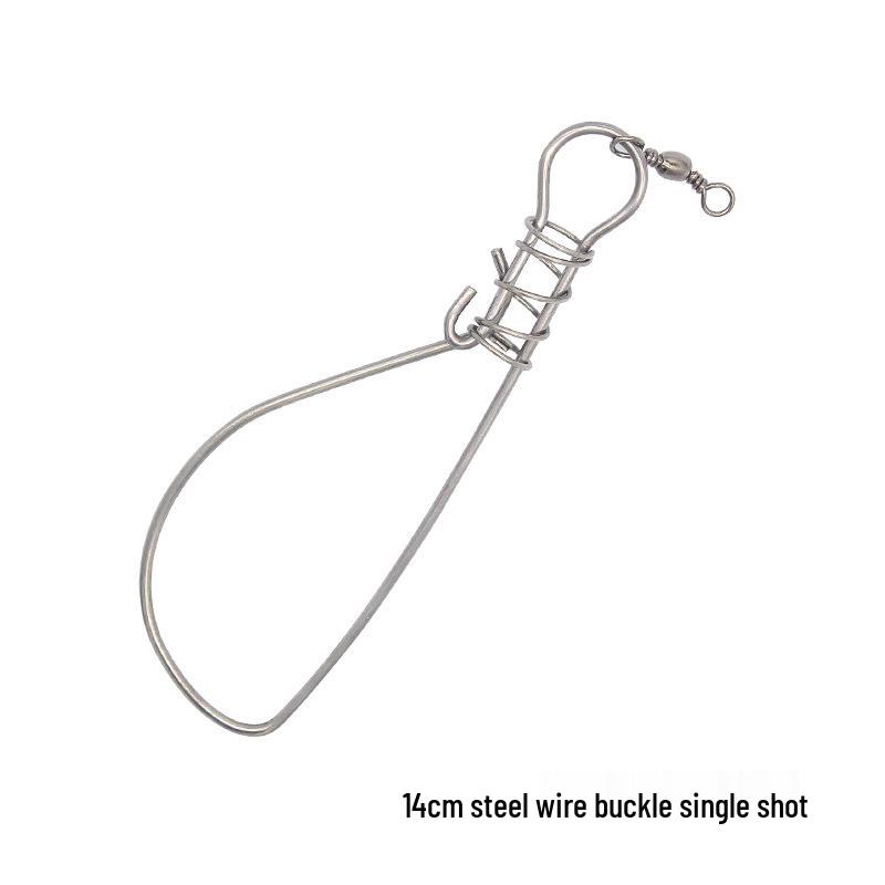 Stainless Steel Floating Fish Buckle Tool - Single, Five, Ten Buckle Options for Fishing Tackle
Stainless Steel Floating Fish Buckle Tool - Single, Five, Ten Buckle Options for Fishing Tackle