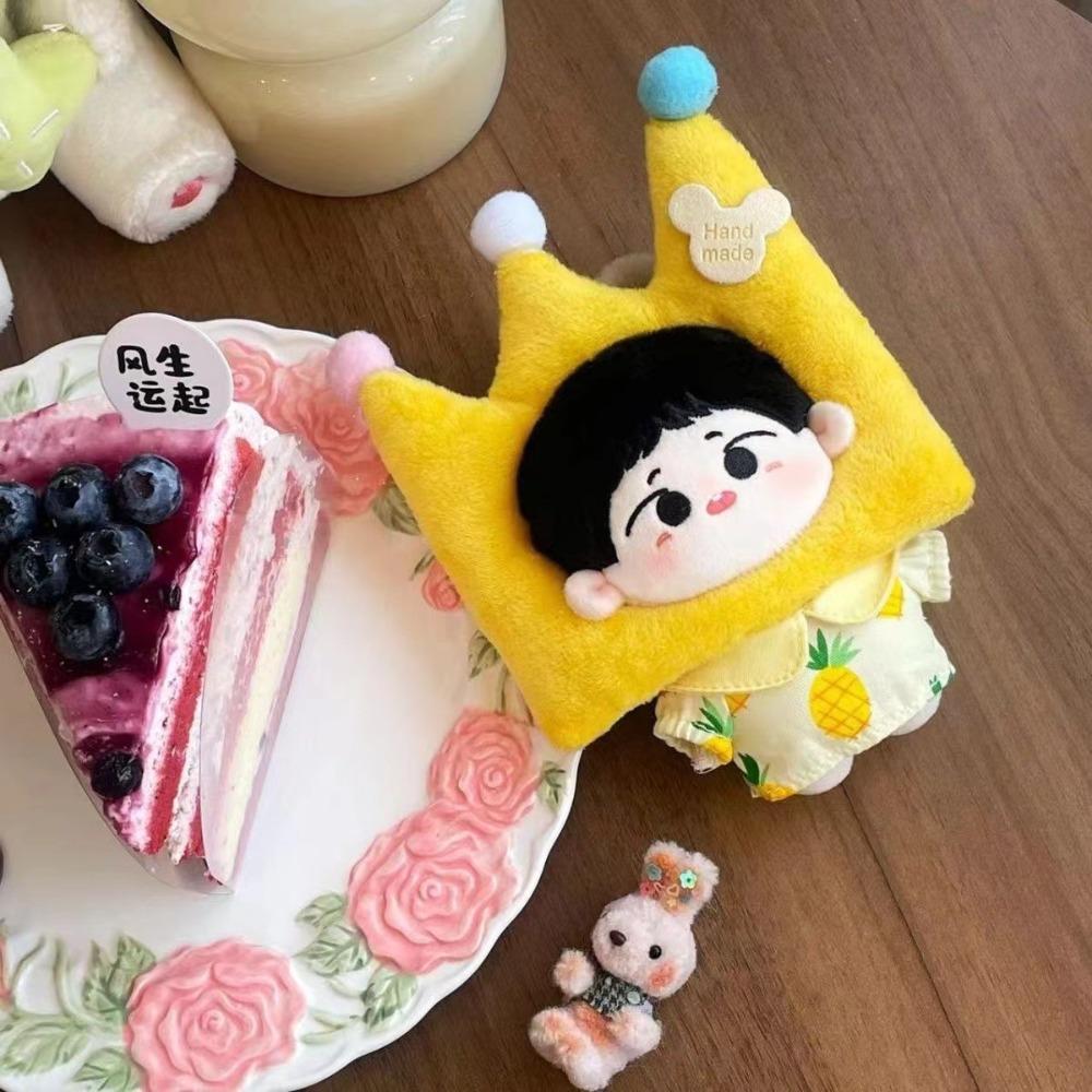 Crown Plush Cotton Doll Cartoon Hats Headdress Cute Idol Doll Headwear 10cm Doll style 1
Crown Plush Cotton Doll Cartoon Hats Headdress Cute Idol Doll Headwear 10cm Doll style 1