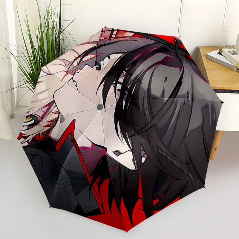 1pc Outdoor Umbrella with Anime Character Design - Automatic Opening/Closing Umbrella with Portable Tri-Fold Design, 8-Rib Iron Frame, Perfect Gi
1pc Outdoor Umbrella with Anime Character Design - Automatic Opening/Closing Umbrella with Portable Tri-Fold Design, 8-Rib Iron Frame, Perfect Gi