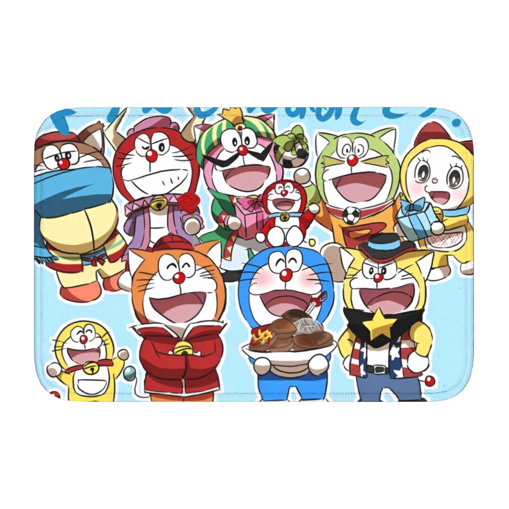 Custom D-Doraemons Cartoon Doormat Anti-Slip Entrance Welcome Kitchen Bath Floor Door Mat Toilet Living Room Carpet Rug 60cm x 90cm
Custom D-Doraemons Cartoon Doormat Anti-Slip Entrance Welcome Kitchen Bath Floor Door Mat Toilet Living Room Carpet Rug 60cm x 90cm
