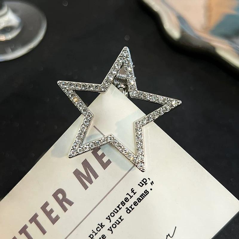 1/2/3/4pcs Fashionable Sparkly Star Hairpins for Woman Shiny Diamond-studded Silver Color Metal Hairpins Korean Trendy Headwear
1/2/3/4pcs Fashionable Sparkly Star Hairpins for Woman Shiny Diamond-studded Silver Color Metal Hairpins Korean Trendy Headwear