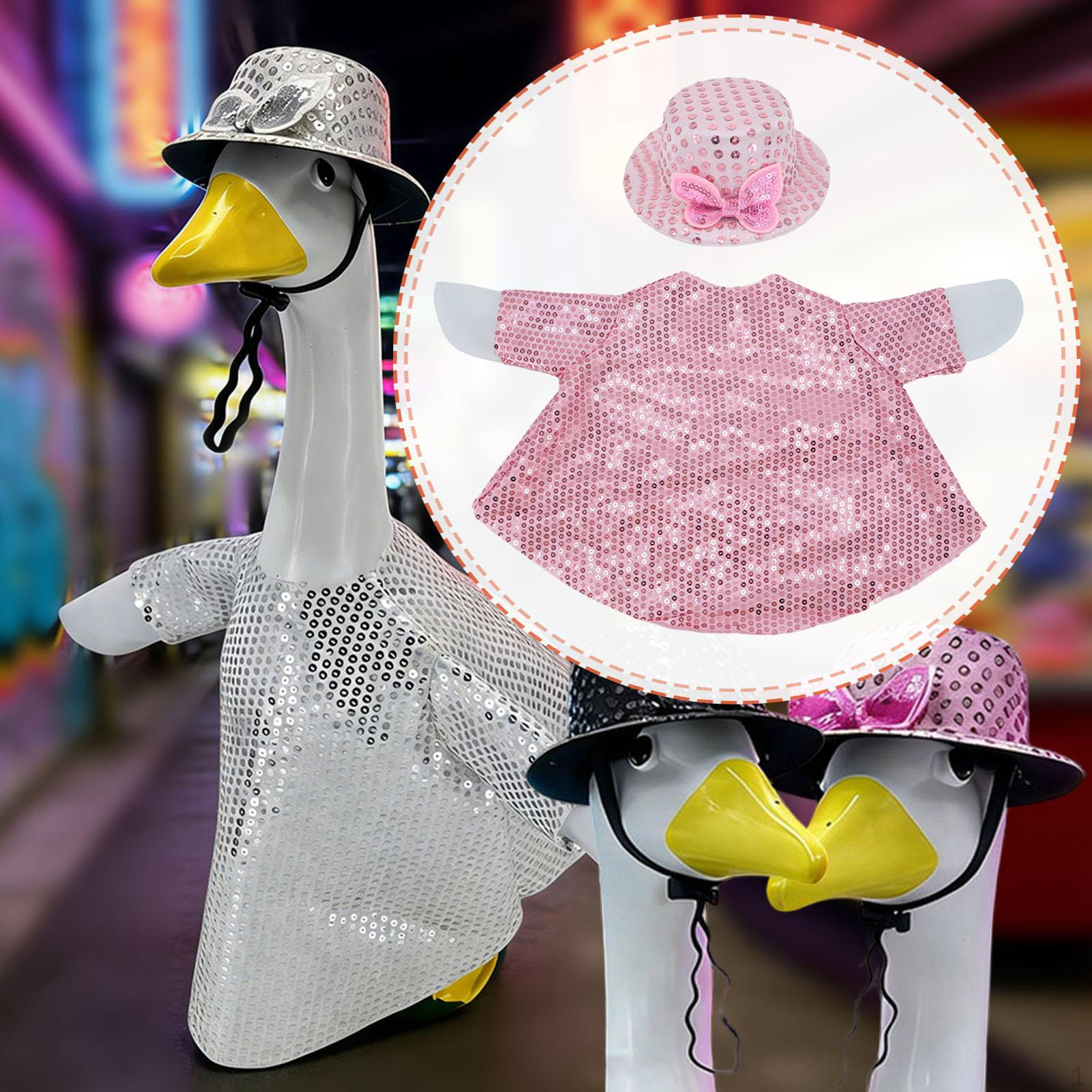 Goose Costume for Statue Lawn Clothing Accessories Decoration Polyester Suitable Patio Home рожевий
Goose Costume for Statue Lawn Clothing Accessories Decoration Polyester Suitable Patio Home рожевий