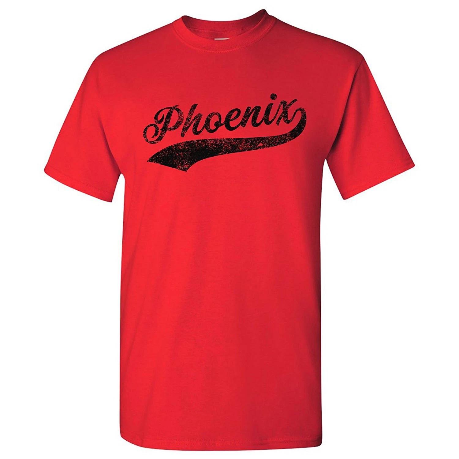Phoenix City Script Men s Unisex T-Shirt - Red XL
Phoenix City Script Men s Unisex T-Shirt - Red XL