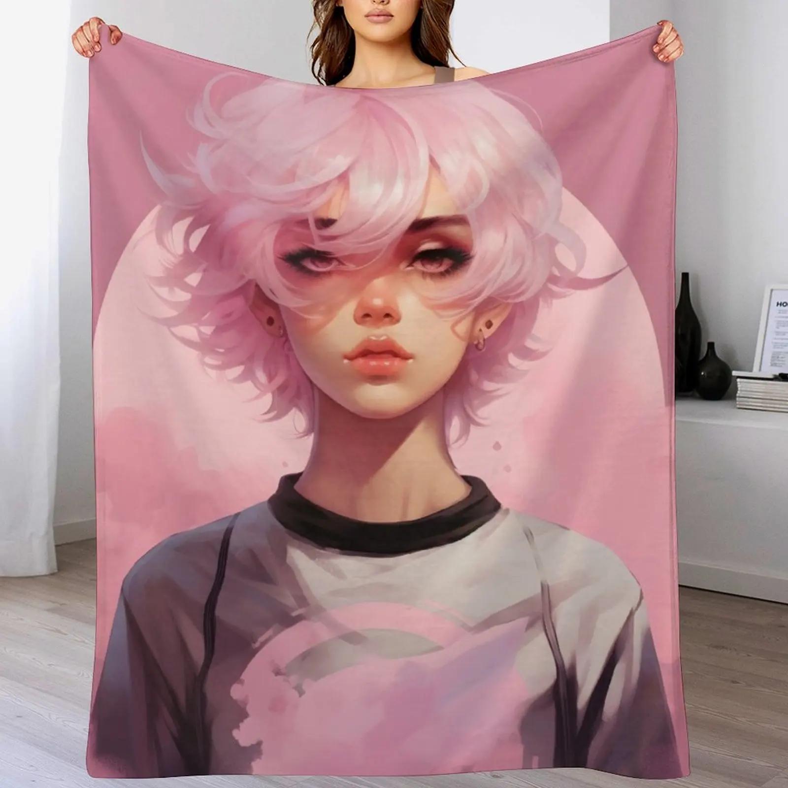 Femboy Pastelgoth Pink Boi Anime Character Throw Blanket Cozy Home Blanket Gift for Christmas Holiday 102x76cm(40x30in)
Femboy Pastelgoth Pink Boi Anime Character Throw Blanket Cozy Home Blanket Gift for Christmas Holiday 102x76cm(40x30in)