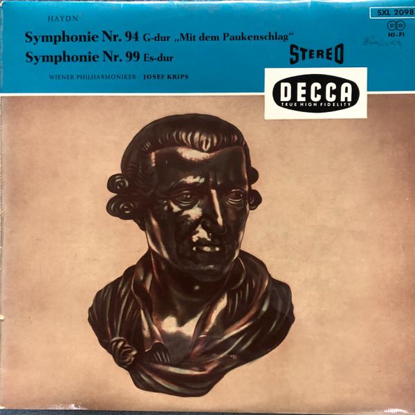 LP Record JOSEPH HAYDN , WIENER PHILHARMONIKE - Symphonie Nr. 94 - Mit Dem Paukens SXL2098 Decca Germany Classical Used
LP Record JOSEPH HAYDN , WIENER PHILHARMONIKE - Symphonie Nr. 94 - Mit Dem Paukens SXL2098 Decca Germany Classical Used
