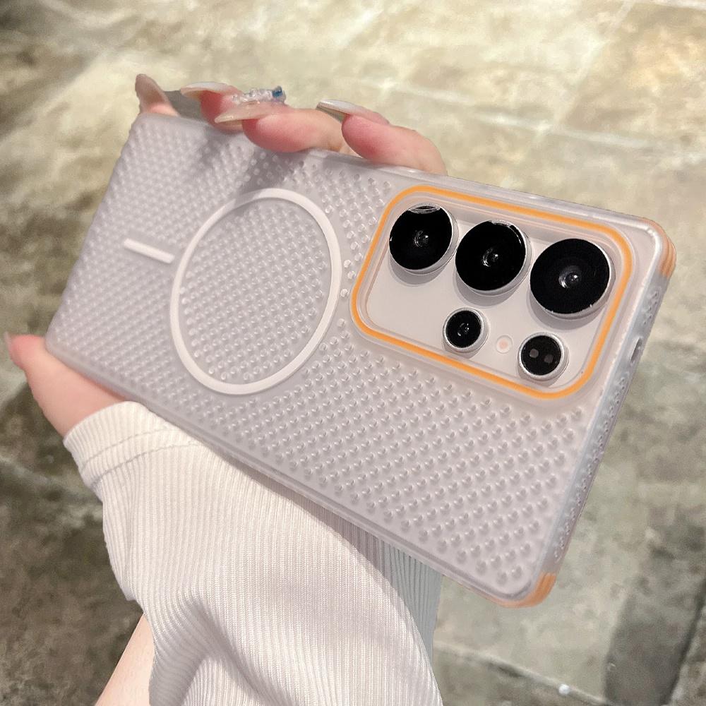 Heat Dissipation Ultra-Thin Magnetic Case for Samsung Galaxy S25 S24 Plus Ultra S25Plus S25Plus Shockproof PC forMagsafe Cover Galaxy S25 Ultra білий
Heat Dissipation Ultra-Thin Magnetic Case for Samsung Galaxy S25 S24 Plus Ultra S25Plus S25Plus Shockproof PC forMagsafe Cover Galaxy S25 Ultra білий