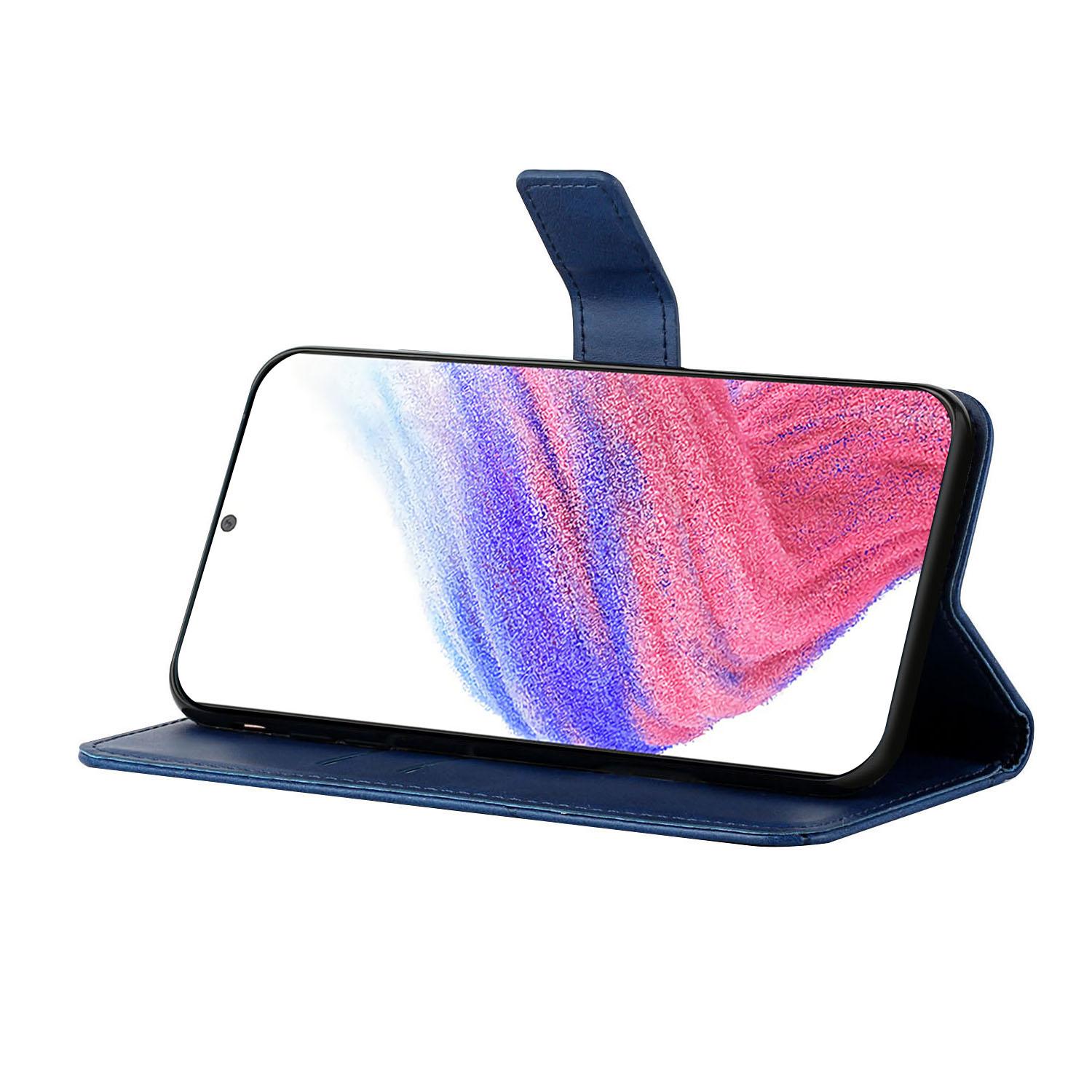 For Samsung Galaxy A54 5G Line Imprinting Solid Color PU Leather Wallet Stand Case Full Protection Phone Cover with Strap Yellow
For Samsung Galaxy A54 5G Line Imprinting Solid Color PU Leather Wallet Stand Case Full Protection Phone Cover with Strap Yellow