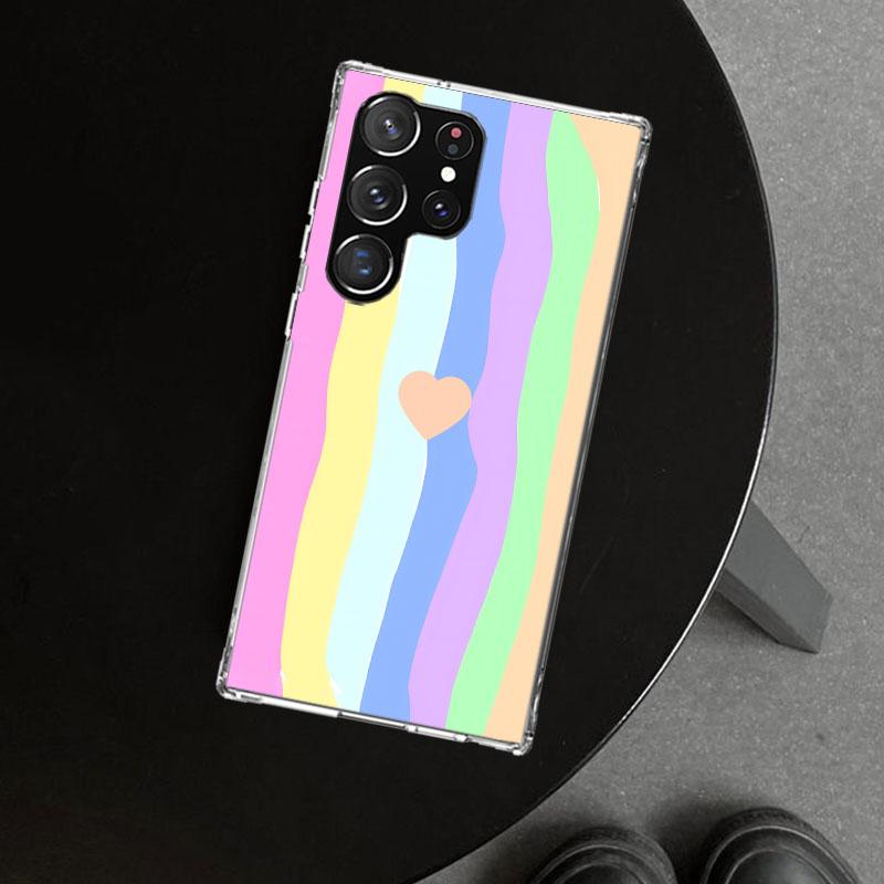 Rainbow Gradient Love Phone Case Cover for Samsung Galaxy S26 S25 Edge S24 S23 Ultra S22 Plus S21 FE S20 + Art Customized Fundas Samsung S25 Plus
Rainbow Gradient Love Phone Case Cover for Samsung Galaxy S26 S25 Edge S24 S23 Ultra S22 Plus S21 FE S20 + Art Customized Fundas Samsung S25 Plus