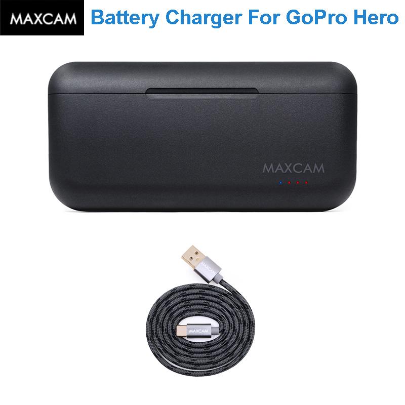 Зарядное устройство MAXCAM 1720 мАч для Gopro Hero 10 9 8 7 6 5, умный зарядный чехол, ящик для хранения аккумуляторов
Зарядное устройство MAXCAM 1720 мАч для Gopro Hero 10 9 8 7 6 5, умный зарядный чехол, ящик для хранения аккумуляторов