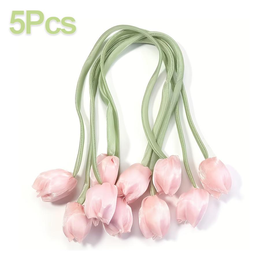 5Pcs Ins-Style Minimalist Double-Sided Bud Tulip DIY Bow Hair Accessory Material, Curtain Ties, Apparel and Bag Hardware синій
5Pcs Ins-Style Minimalist Double-Sided Bud Tulip DIY Bow Hair Accessory Material, Curtain Ties, Apparel and Bag Hardware синій