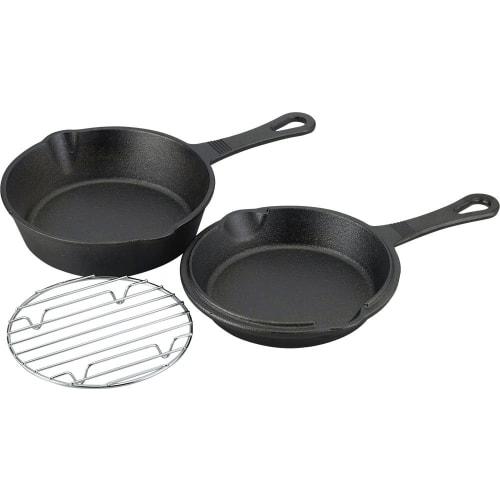 Wahei freiz Iron Skillet Camping Heavy s Combo Set 15cm IH Compatible with Smoking Amine HR-7967
Wahei freiz Iron Skillet Camping Heavy s Combo Set 15cm IH Compatible with Smoking Amine HR-7967