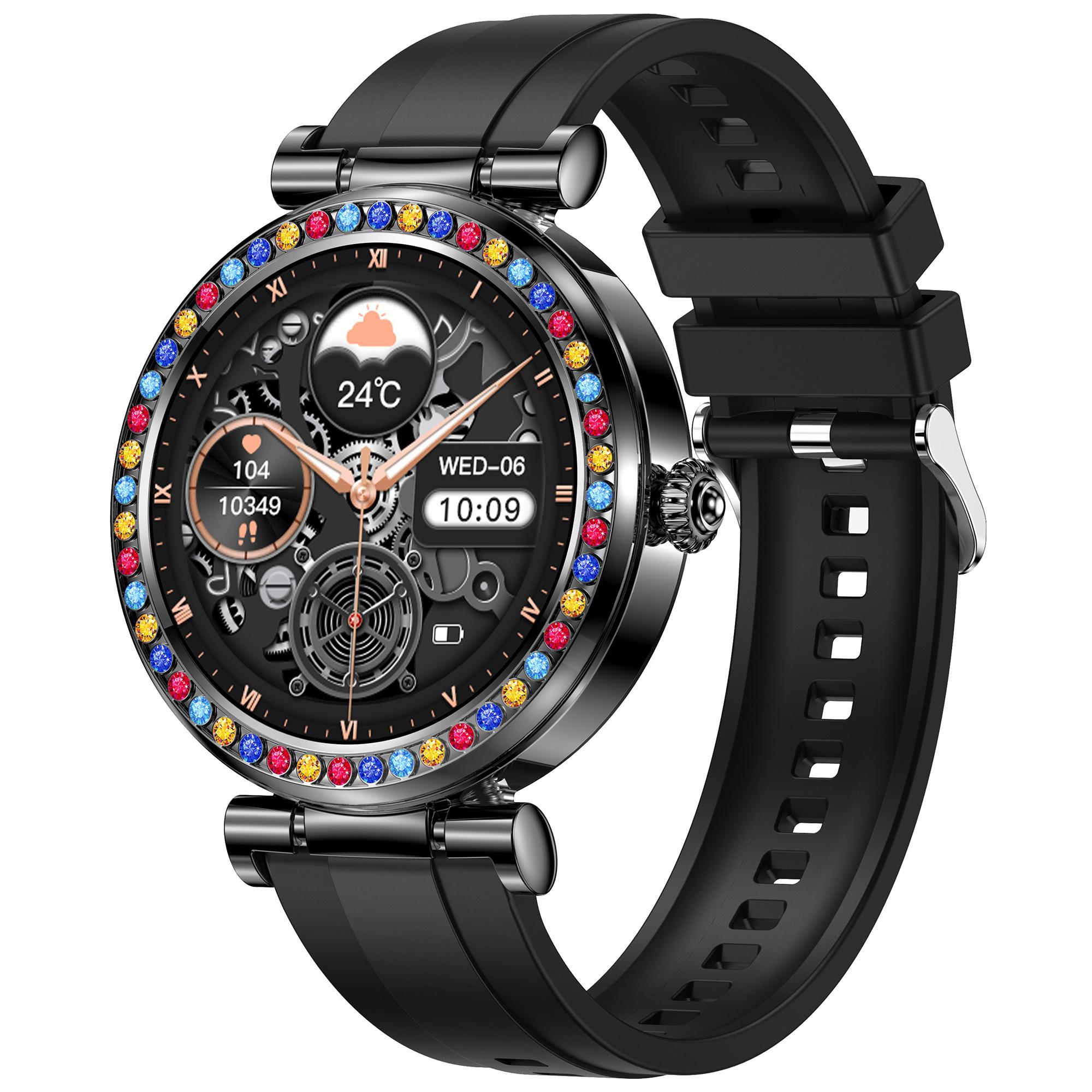 CF30 1,27-дюймовий силіконовий ремінець Жіночий Смарт-годинник з діамантовим декором Моніторинг здоров я Водонепроникний Смарт-браслет Black
CF30 1,27-дюймовий силіконовий ремінець Жіночий Смарт-годинник з діамантовим декором Моніторинг здоров я Водонепроникний Смарт-браслет Black