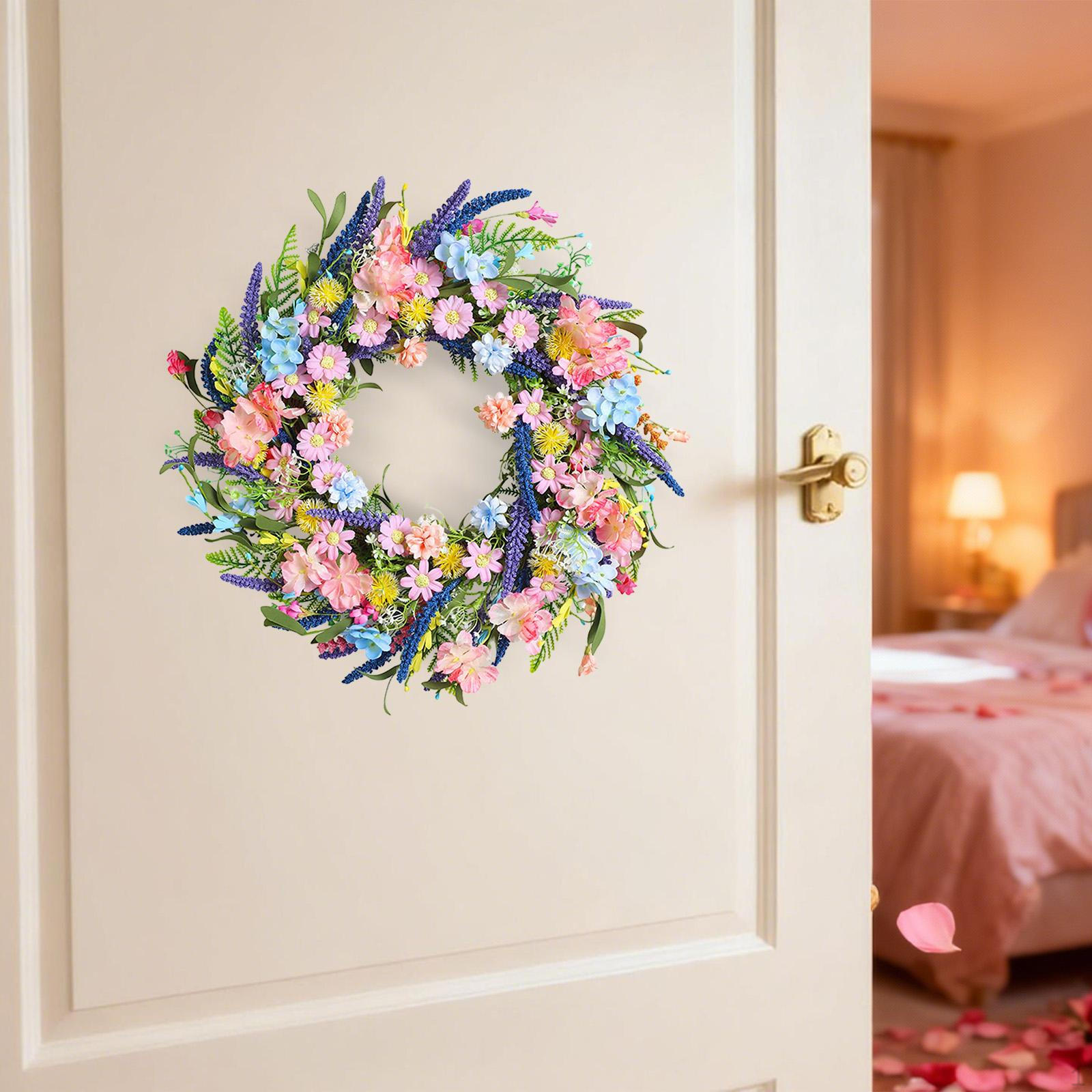 Spring Summer Wreath Front Door Artificial Floral Outside 18in Colorful Flowers for Year
Spring Summer Wreath Front Door Artificial Floral Outside 18in Colorful Flowers for Year